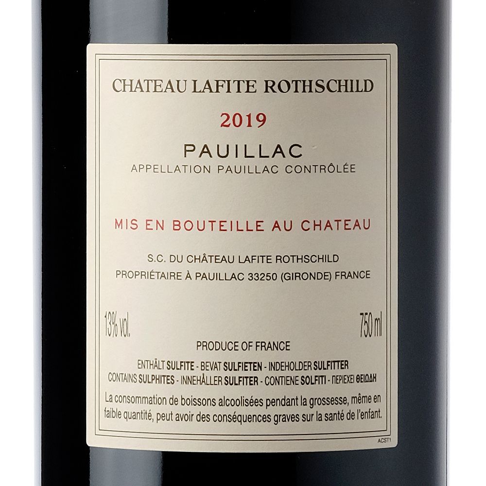 Chateau Lafite Rothschild 2019 (0.75l)