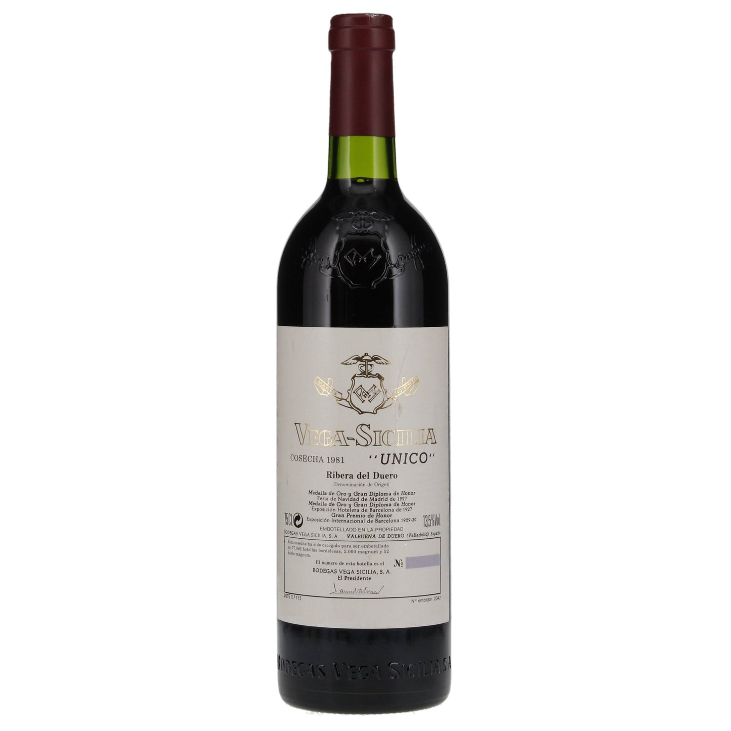 Vega Sicilia Unico 1981 (1500ml)