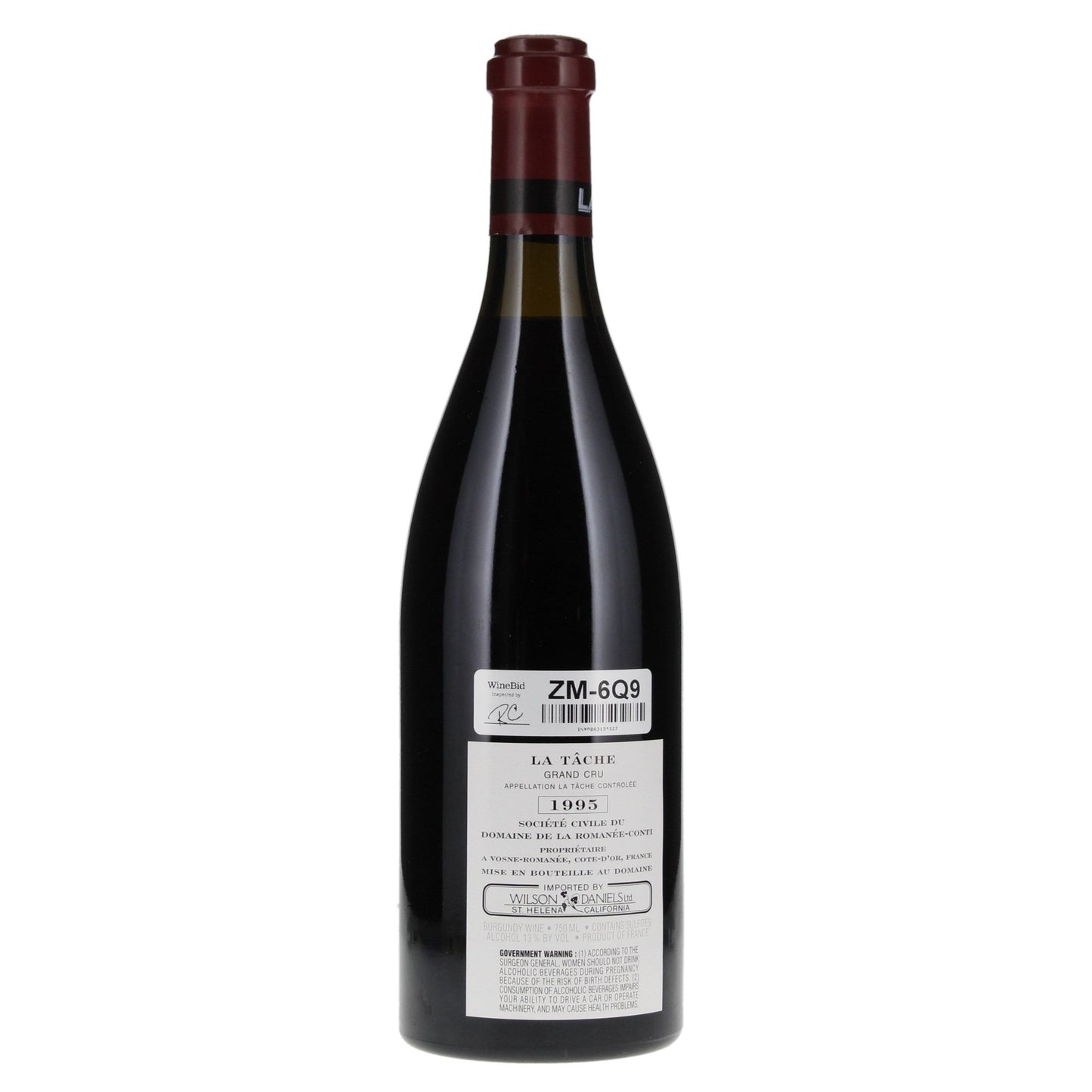 Domaine de la Romanee-Conti La Tache 1995 (0.75l)