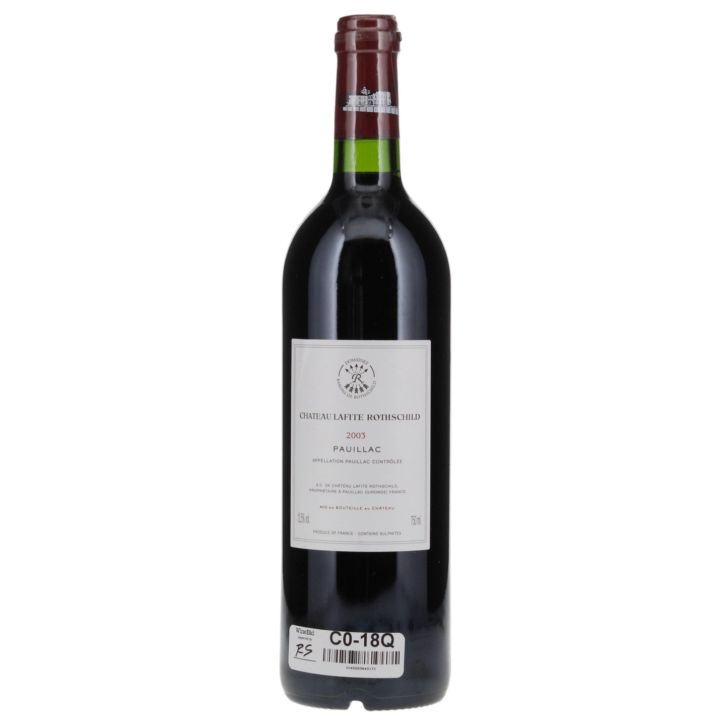 Chateau Lafite Rothschild 2003 (0.75l)
