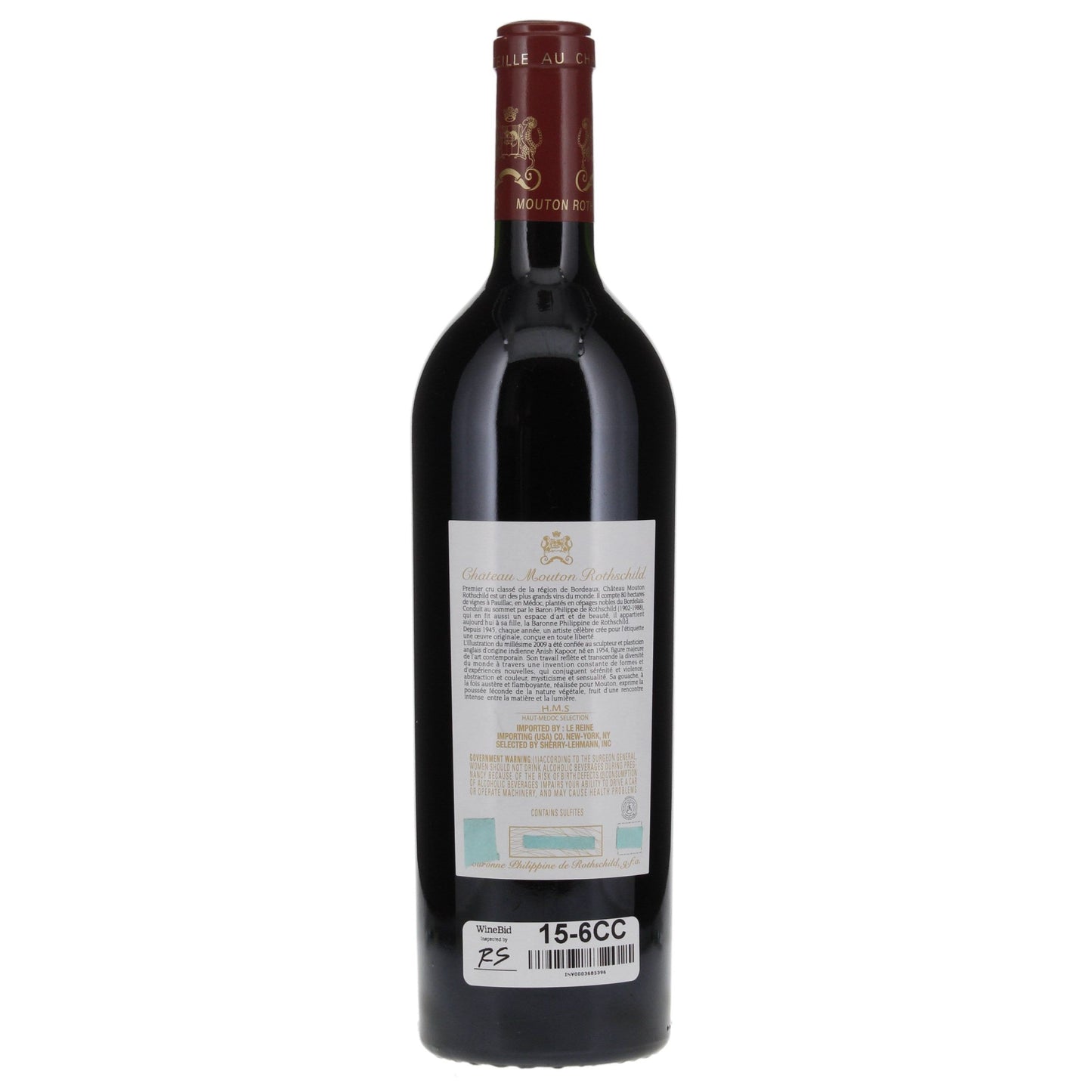 Chateau Mouton Rothschild 2009 (0.75l)