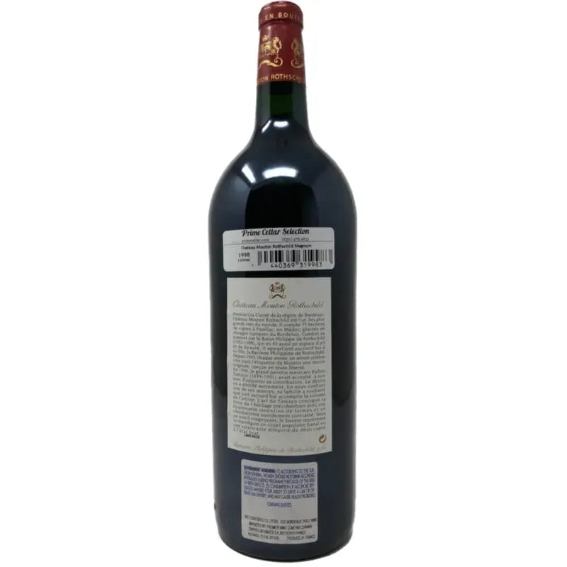 Chateau Mouton Rothschild 1998 (1.5l)