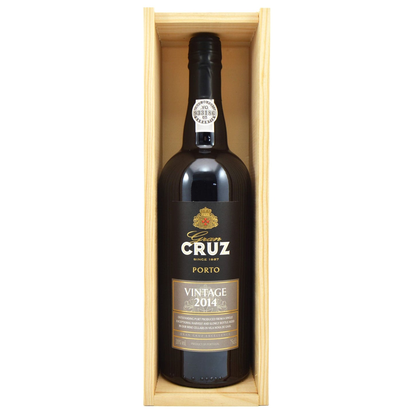 Cruz Vintage 2014 75 cl + GBX