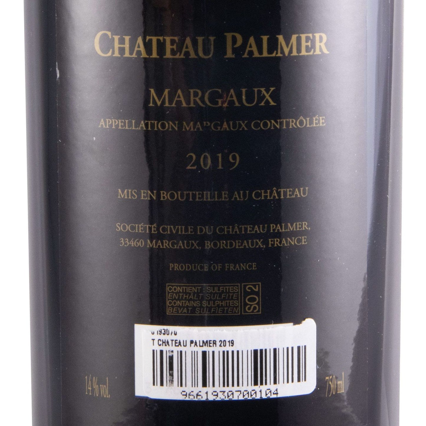 Chateau Palmer 2019 (0.75l)
