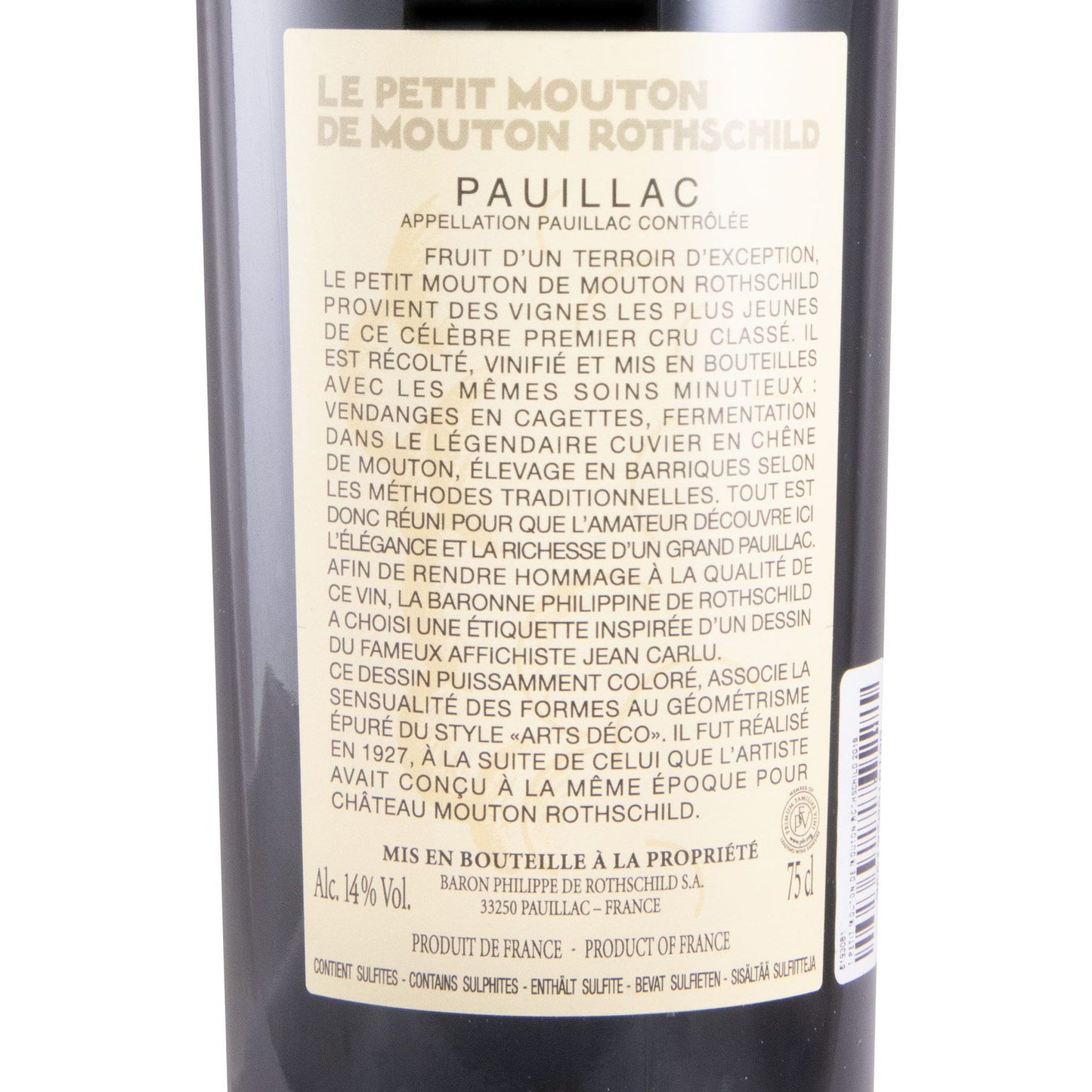 Le Petit Mouton 2018 (0.75l)