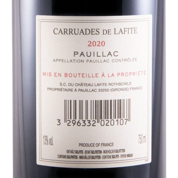 Carruades De Lafite 2020 (0.75l)