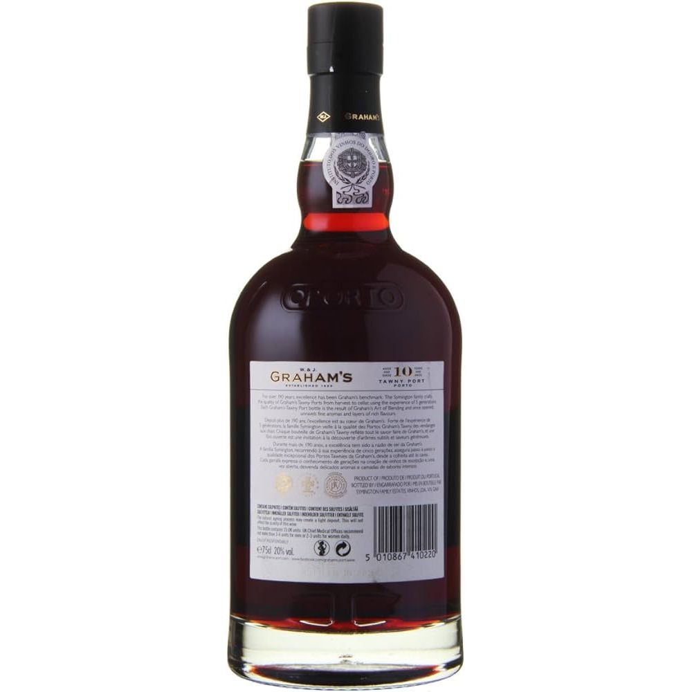 Graham's Tawny 10 Years 20° 75 cl + GBX