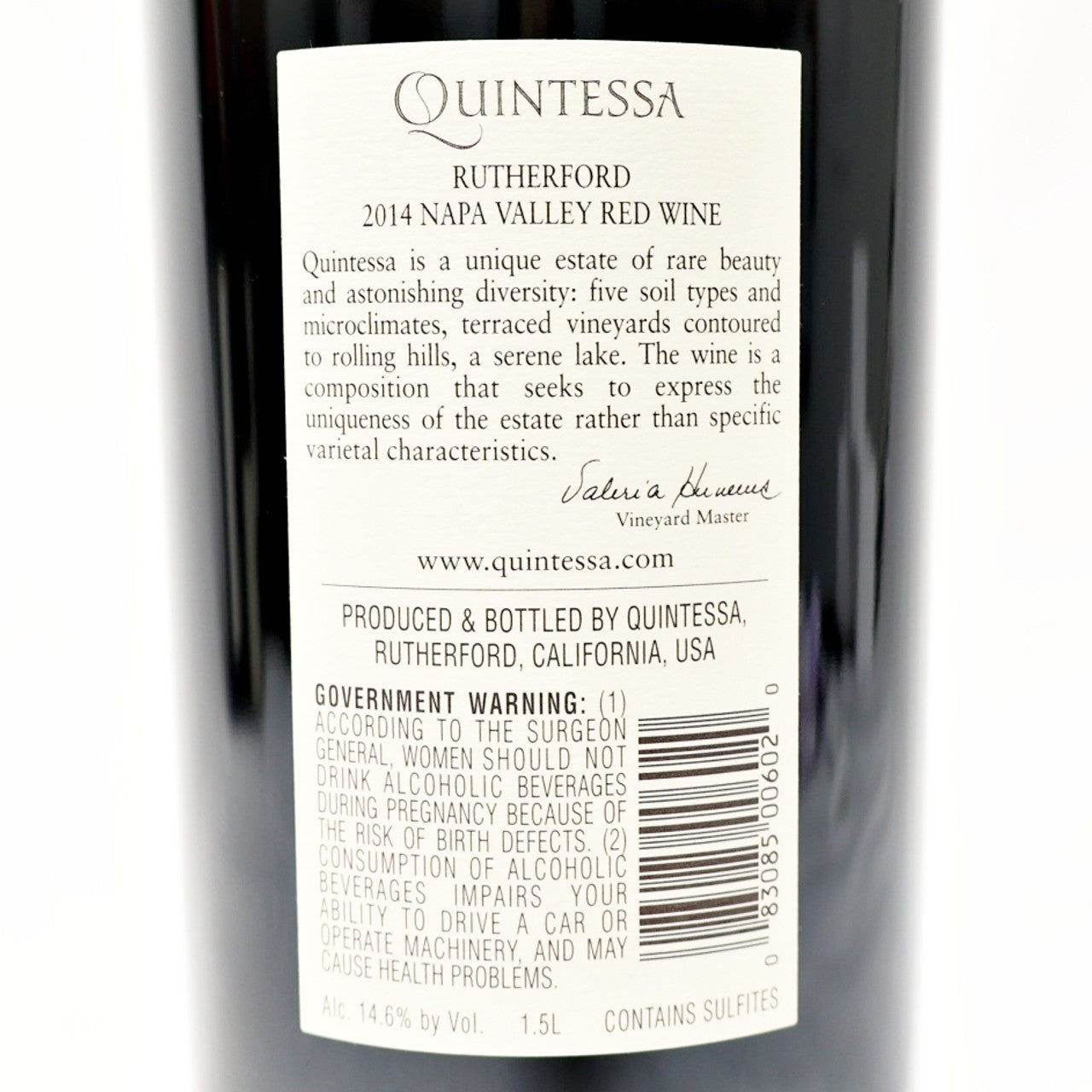 Quintessa Rutherford 2014 (1.5l)