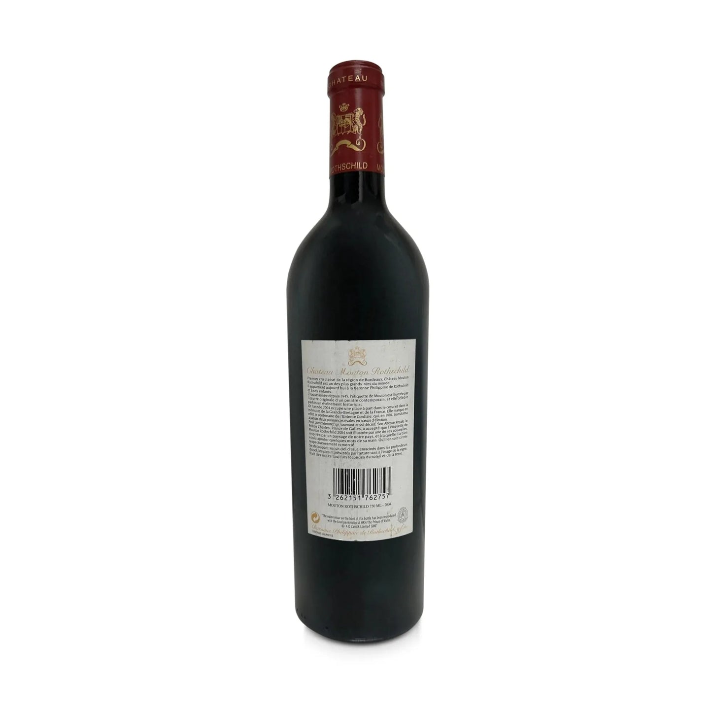 Chateau Mouton Rothschild 2004 (3.0l) (5.0l)