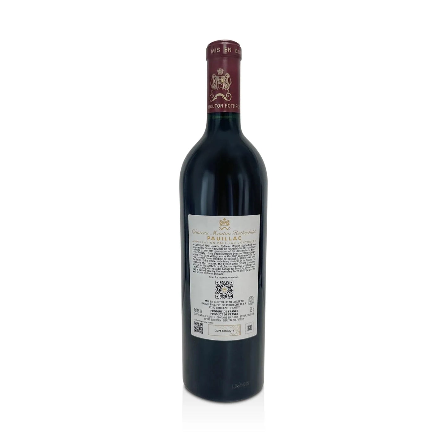 Chateau Mouton Rothschild 2022 (0.75l)