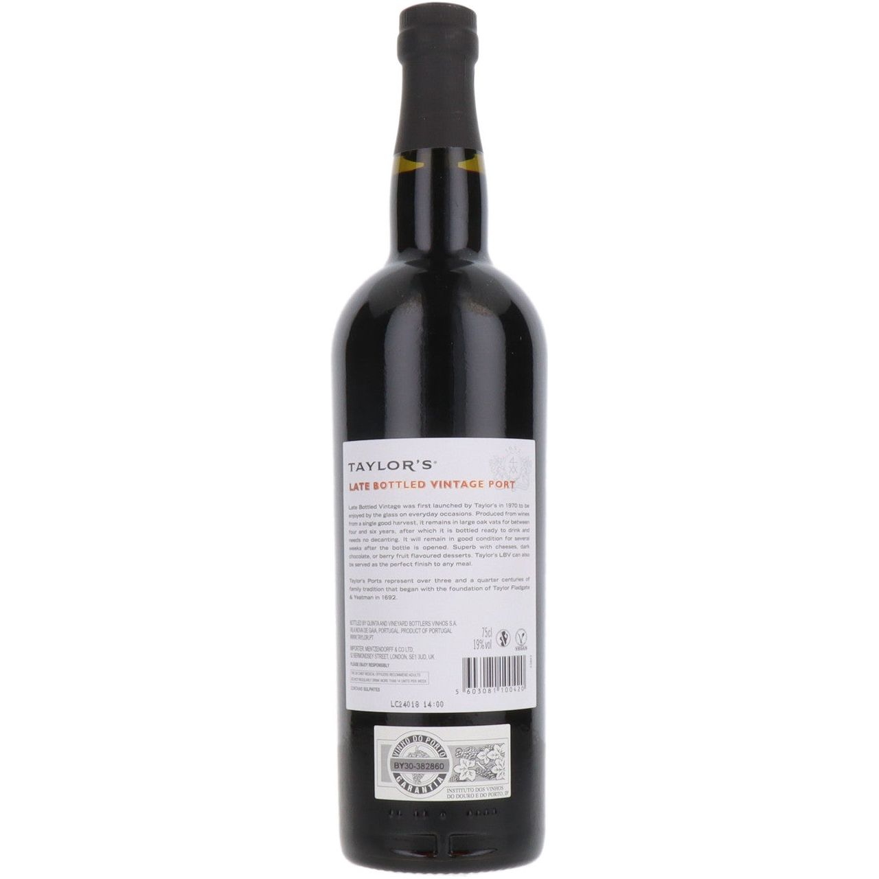 Taylor's Late Bottled Vintage Port 2019 19° 75 cl