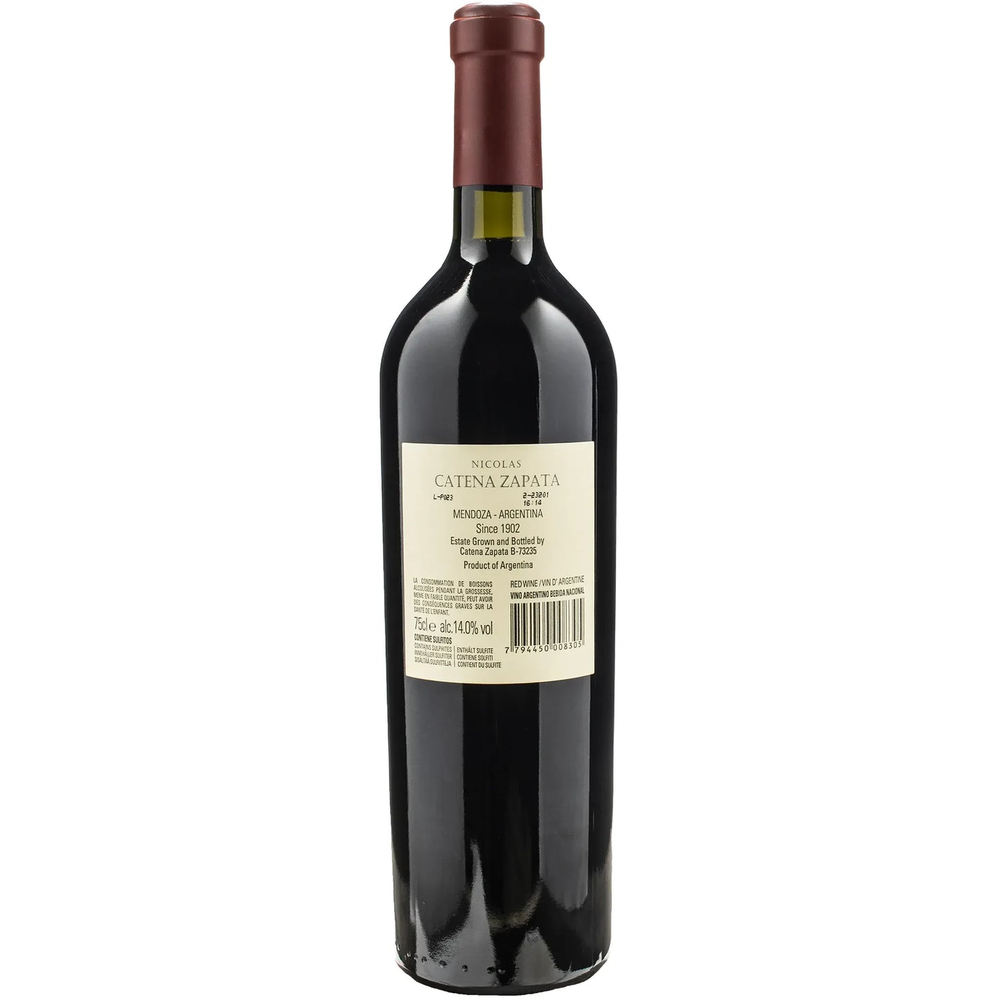 Nicolas Catena Zapata 2020 (3.0l) (6.0l)