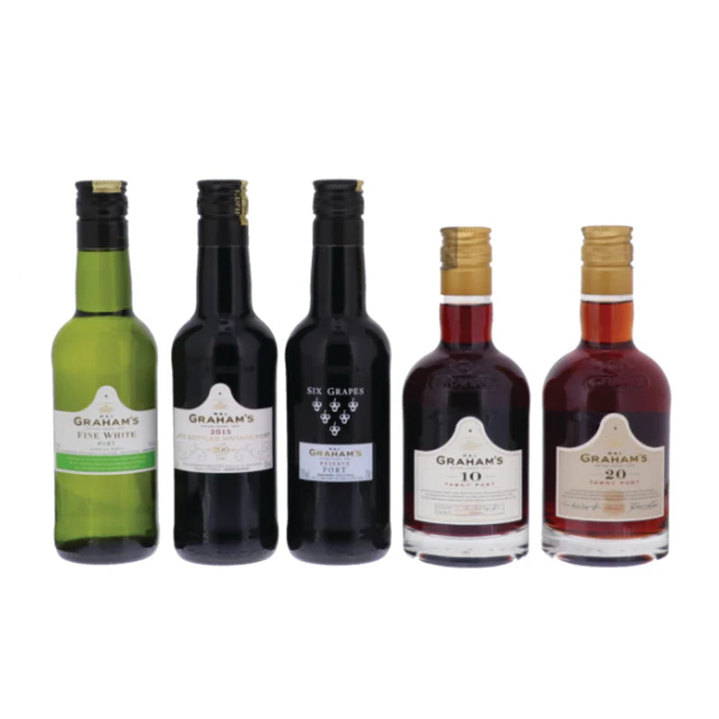 Graham's Selection Pack 19.8° 5 x 20 cl + GBX