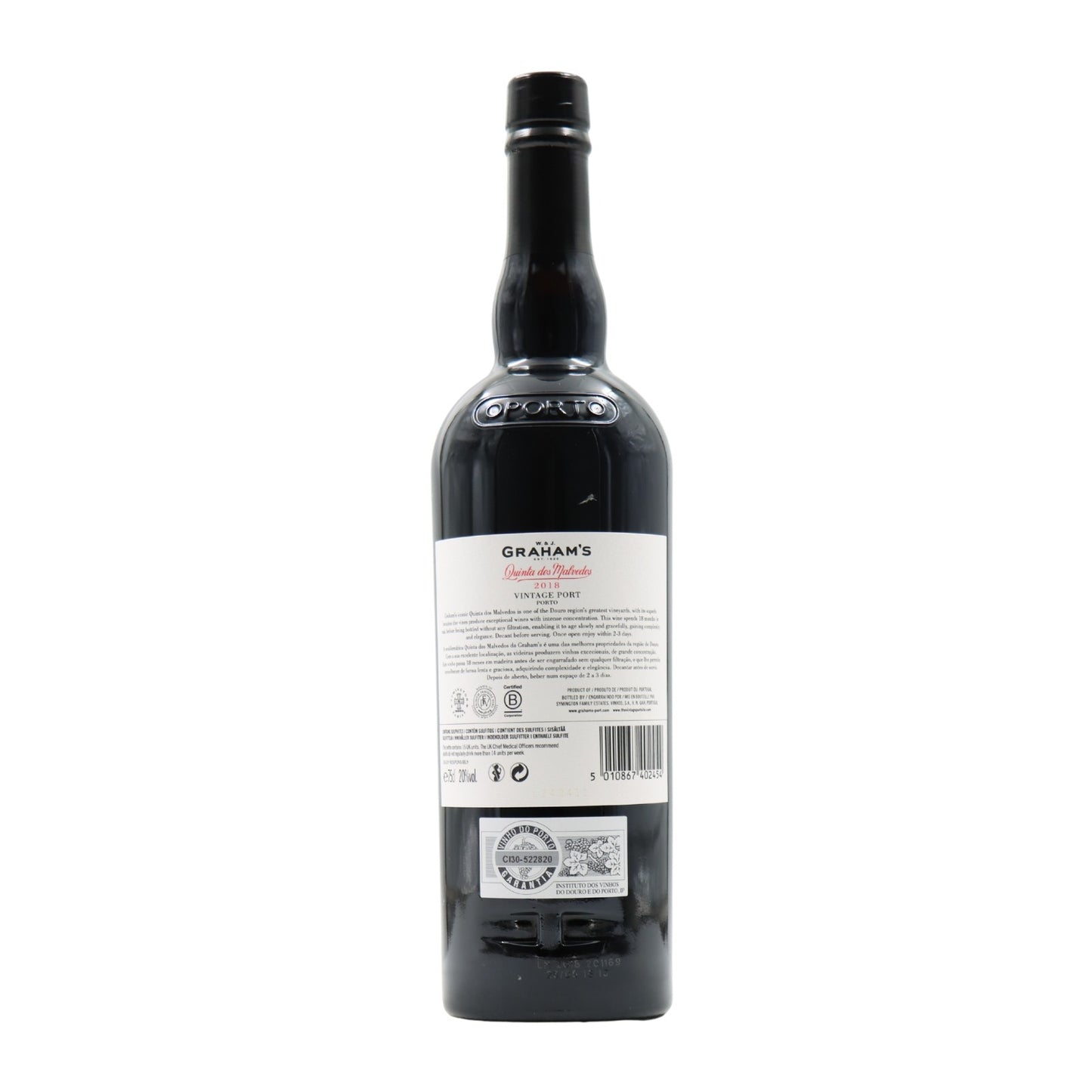 Graham's Quinta dos Malvedos 2014 Vintage Port 20° 75 cl + GBX