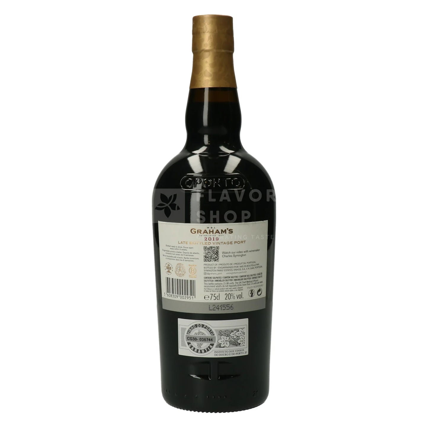 Graham's Late Bottle Vintage 2019 20° 75 cl + GBX