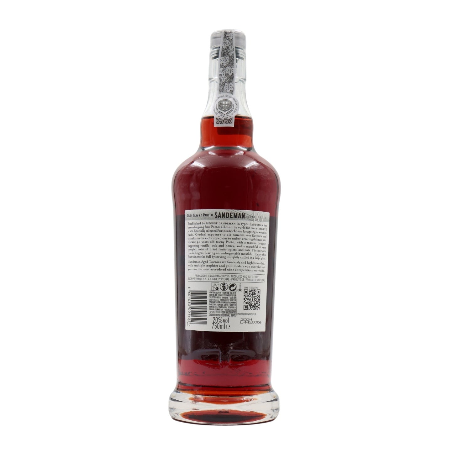 Sandeman Porto 40 Years 20° 75 cl + GBX