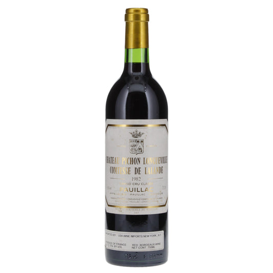 Pichon Longueville Comtesse Lalande 1982