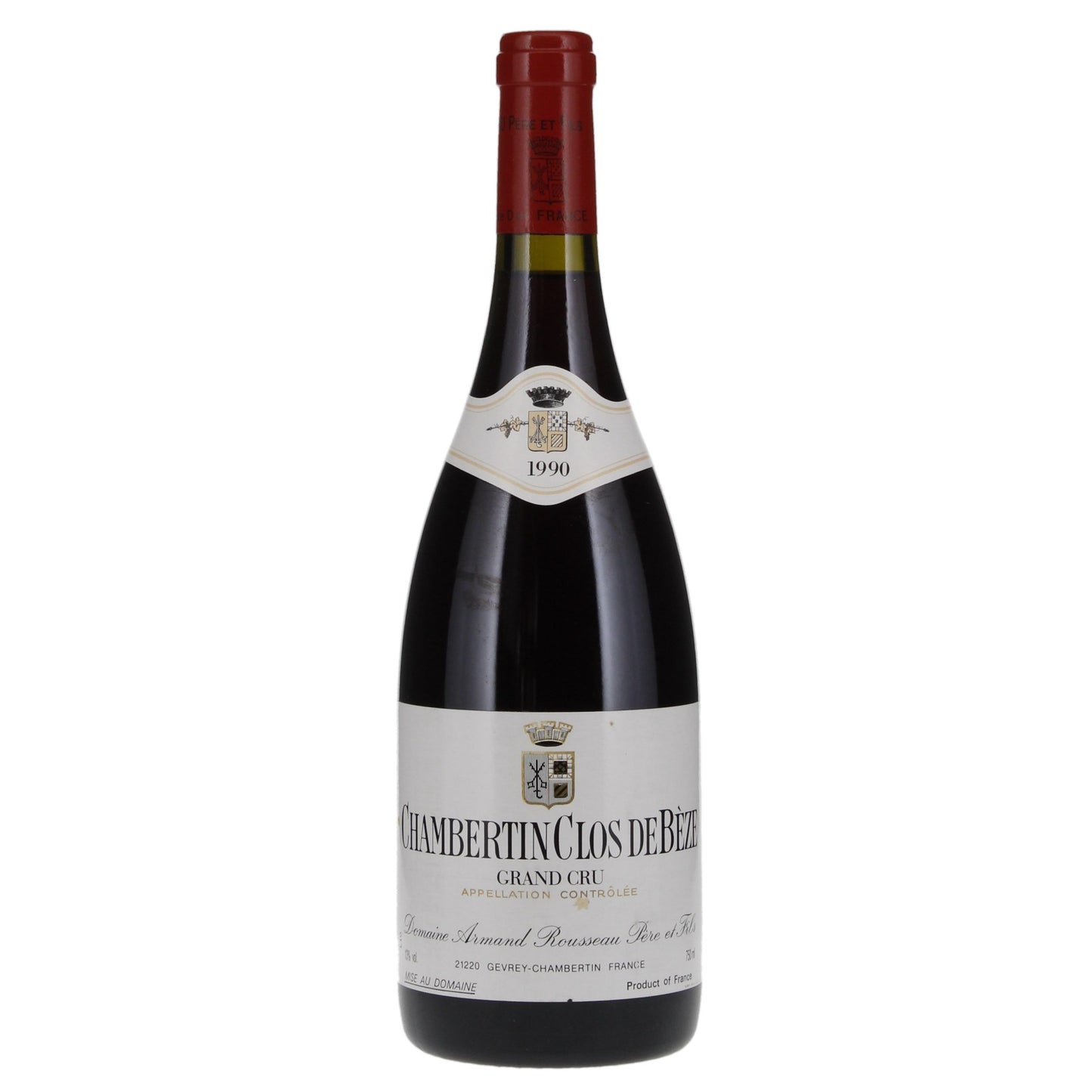 Armand Rousseau Chambertin Clos De Beze 1990 (750ml)