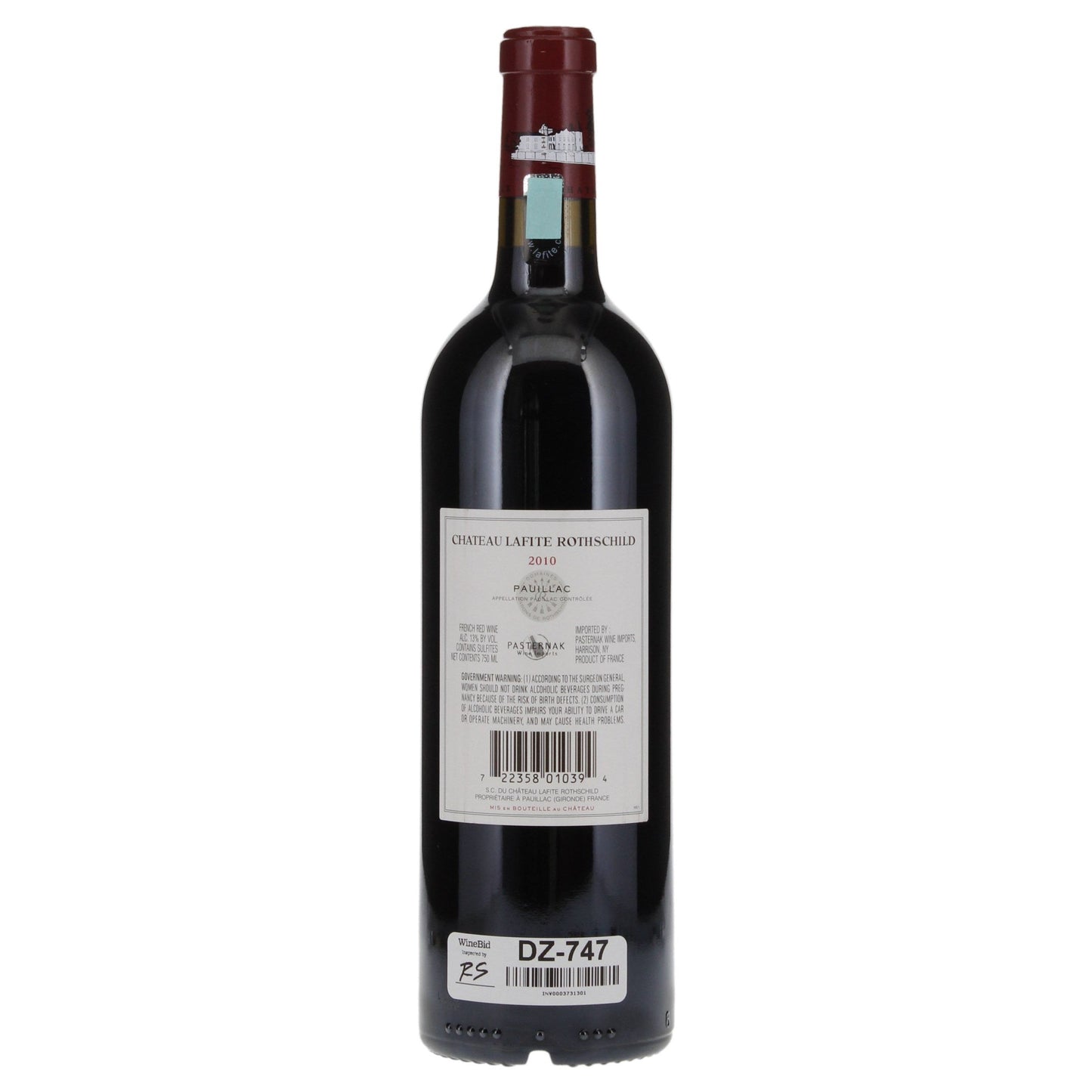 Chateau Lafite Rothschild 2010 (0.75l)
