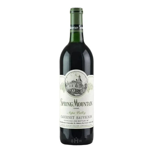 Spring Mountain Cab.sauv. 1988 (0.75l)