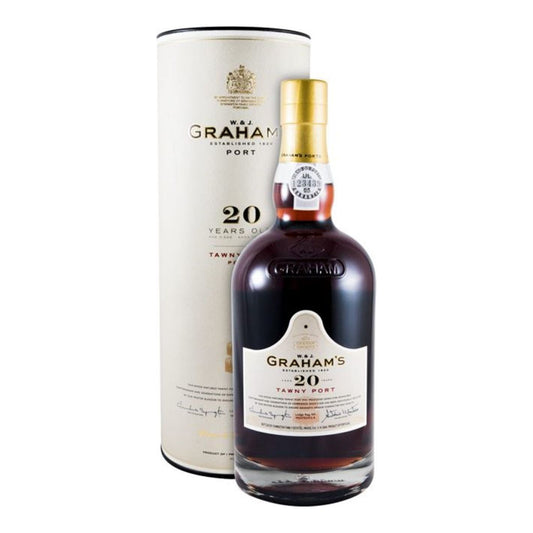 Graham's Tawny 20 Years 20° 75 cl + GBX